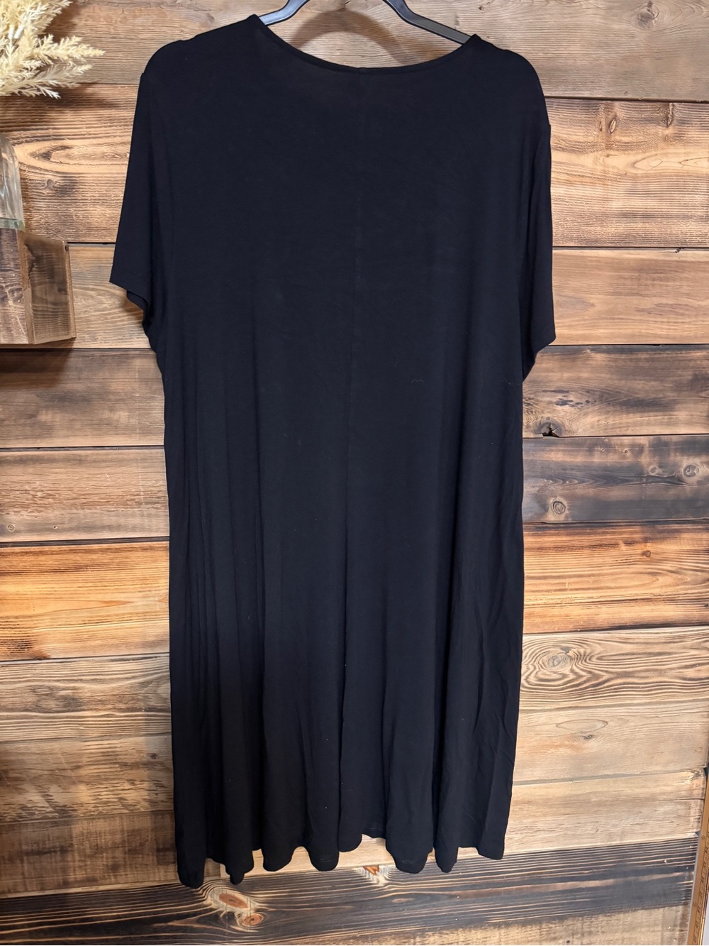 Old Navy XXL Black Swing Midi Dress - Picture 2 of 6
